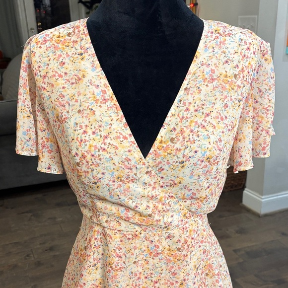 Altar'd State Multicolor Floral Mini Dress - Picture 2 of 7